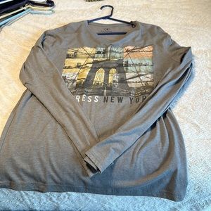 Long sleeve graphic tee